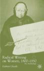 Radical Writing On Women, 1800-1850 - Preview