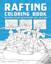 Rafting Coloring Book