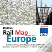 Railpass Railmap Europe 2017