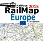 Railpass Railmap Europe - Preview