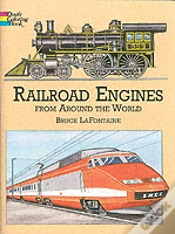 Capa do artigo Railroad Engines From Around The World Coloring Book