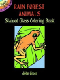 Rain Forest Animals Stained Glass Colouring Book - Preview
