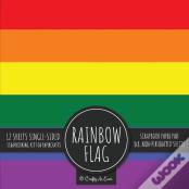 Rainbow Flag Scrapbook Paper Pad