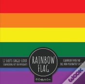 Capa do artigo Rainbow Flag Scrapbook Paper Pad