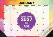 Capa do artigo Rainbow Gradient 2027 17" X 12" Monthly Deskpad