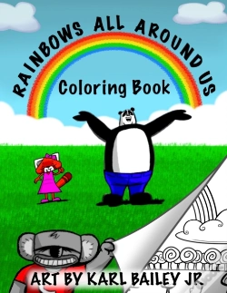 Capa do artigo Rainbows All Around Us, Coloring Book