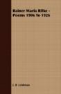 Rainer Maria Rilke - Poems 1906 To 1926 - Preview