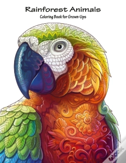 Capa do artigo Rainforest Animals Coloring Book For Gro