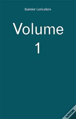 Capa do artigo Rainier Lericolais - Volume 1