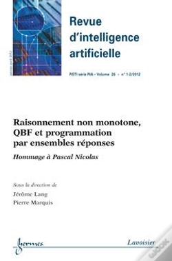 Capa do artigo Raisonnement Non Monotone Qbf Et Programmation Par Ensembles Reponses Revue D'Intelligence Artificie