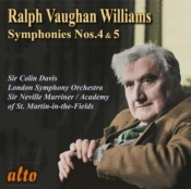Capa do artigo Ralph Vaughan Williams: Symphonies Nos. 4 & 5 - CD