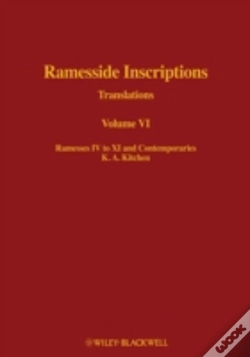 Capa do artigo Ramesside Inscriptions