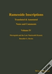 Ramesside Inscriptions, Notes And Comments Volume Iv