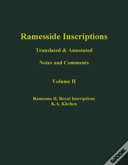 Capa do artigo Ramesside Inscriptions, Ramesses Ii: Royal Inscriptions