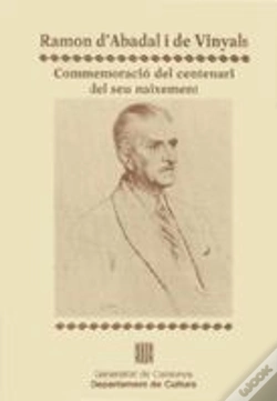 Capa do artigo Ramon D'Abadal I De Vinyals. Commemoració Del Centenari Del Seu Naixement