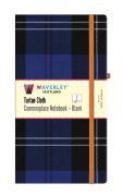 Ramsay Blue Tartan Blank Hardback Notebook: Large 21 X 13cm