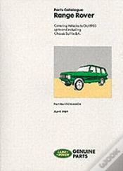 Capa do artigo Range Rover 1970-85 Parts Catalogue