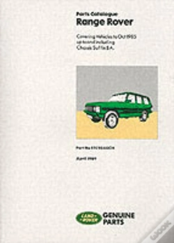 Capa do artigo Range Rover 1970-85 Parts Catalogue