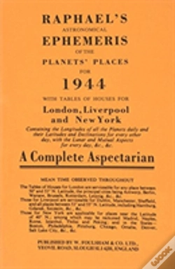 Capa do artigo Raphael'S Astronomical Ephemeris