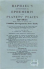 Raphael'S Astronomical Ephemeris - Preview