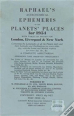 Capa do artigo Raphael'S Astronomical Ephemeris