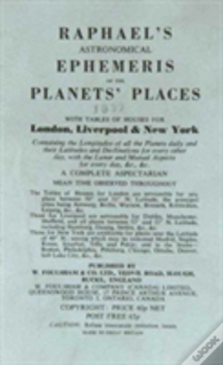 Capa do artigo Raphael'S Astronomical Ephemeris