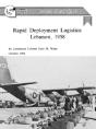 Rapid Deployment Logistics - Preview