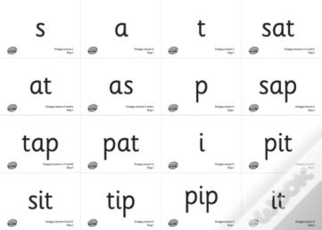 Rapid Phonics Flashcards
