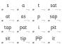 Rapid Phonics Flashcards - Preview