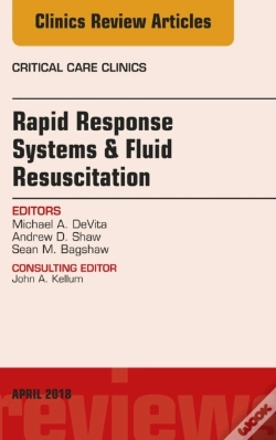 Capa do artigo Rapid Response Systems/Fluid Resuscitation, An Issue Of Critical Care Clinics