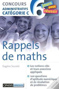 Capa do artigo Rappel De Maths - Concours Administratifs Categorie C