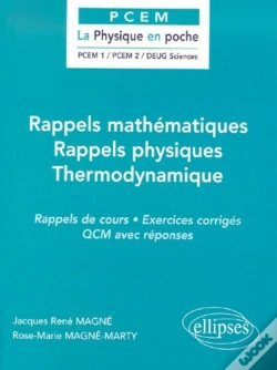 Capa do artigo Rappels Mathematiques / Rappels Physiques / Thermodynamique