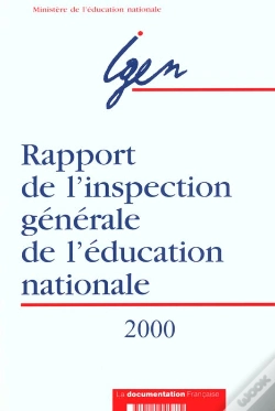 Capa do artigo Rapport Annuel De L'Inspection Generale De L'Education Nationale