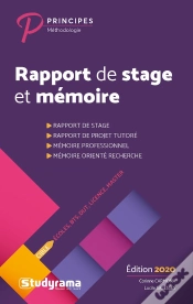 Capa do artigo Rapport De Stage Et Mémoire