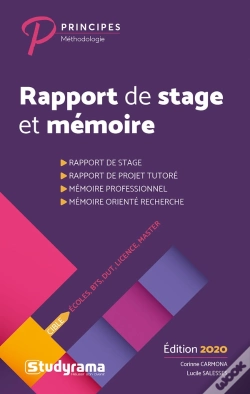 Capa do artigo Rapport De Stage Et Mémoire