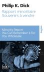 Rapport Minoritaire ; Souvenirs À Vendre - Preview