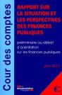 Rapport Sur La Situation Et Les Perspectives Des Finances Publiques - Preview