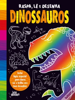 Capa do artigo Raspa, Lê e Desenha - Dinossauros