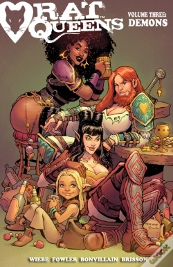 Capa do artigo Rat Queens Vol. 3