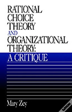 Capa do artigo Rational Choice Theory And Organizational Theory