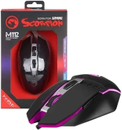 Capa do artigo Rato Marvo Scorpion M112 4000 DPI Multicolor 7-Colour