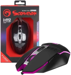 Capa do artigo Rato Marvo Scorpion M112 4000 DPI Multicolor 7-Colour