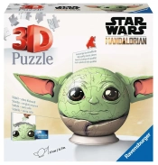 Capa do artigo Ravensburger 3D Puzzle-Ball - Grogu w/ Ears 72pc (EN)