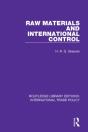 Raw Materials And International Control - Preview