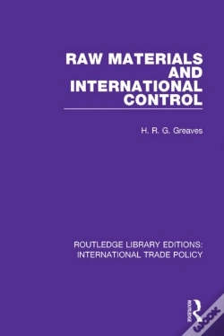 Capa do artigo Raw Materials And International Control