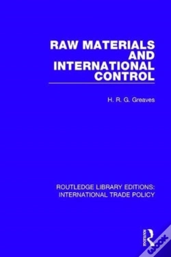 Capa do artigo Raw Materials And International Control