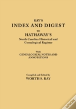 Capa do artigo Ray'S Index And Digest To Hathaway'S North Carolina Historical And Genealogical Register