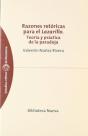 Razones Retóricas Para El Lazarillo - Preview