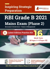 Capa do artigo Rbi Grade B Mains Exam (Phase 2) 2021 Preparation Kit Of 20 Full-Length Mock Tests