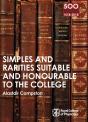 Rcp 9: Simples And Rarities Suitable And Honourable To The College - Preview